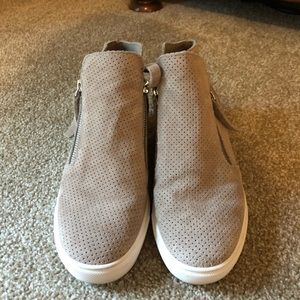 Camel colored high tops